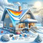 Illustration of Ice Dams: Causes and How to Prevent Them