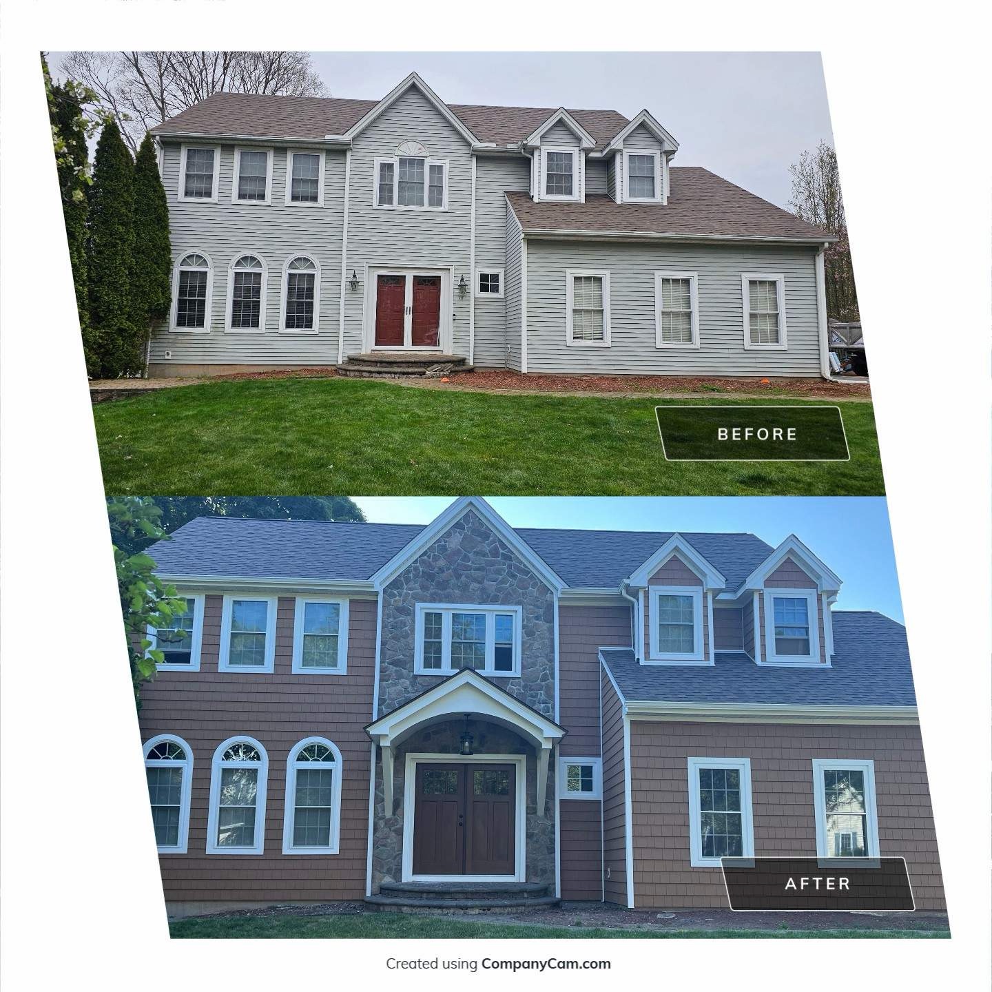Affordable siding installation in Milford CT by A Plus Exterior